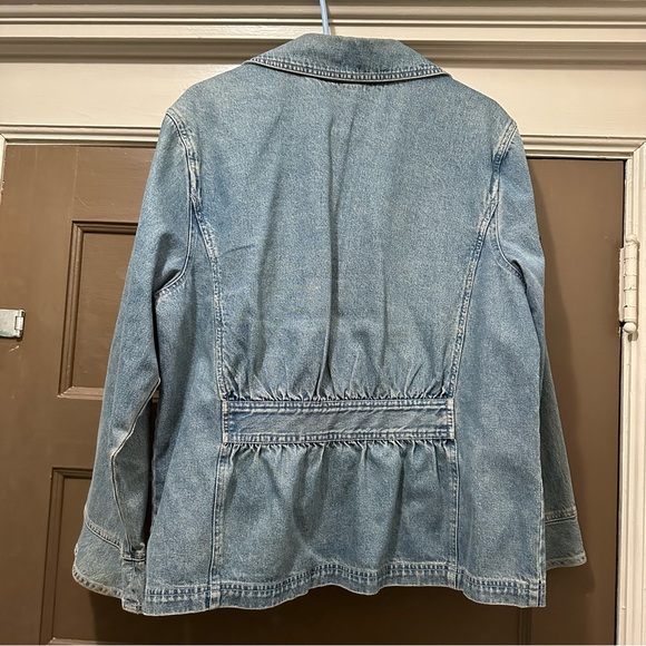 Out of the Blue Retro Lace Denim Jacket - Picture 5 of 5